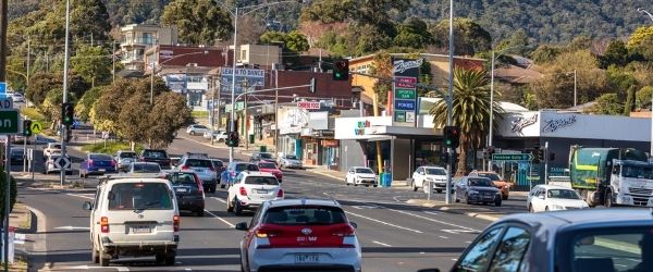 Photo of cars driving through Boronia