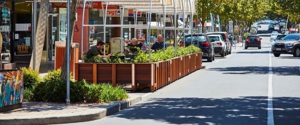 Photo of expanded dining in Frankston