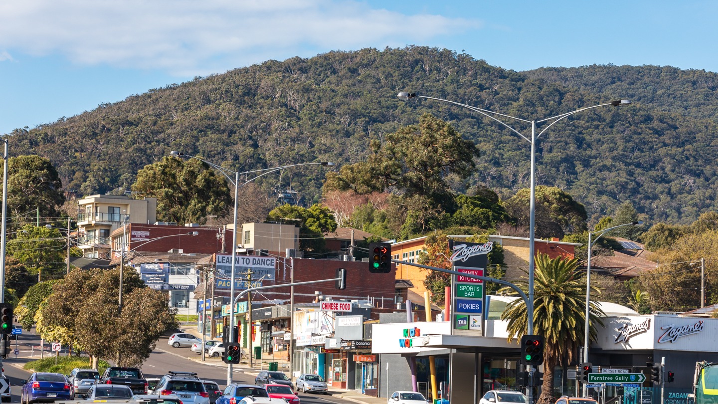 Photo of cars driving through Boronia