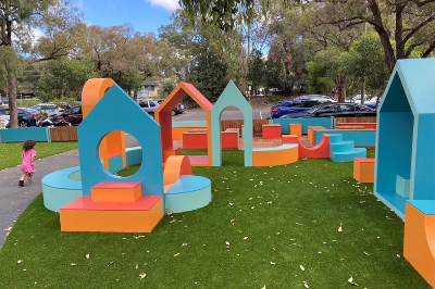 Colourful new outdoor installations in Croydon South